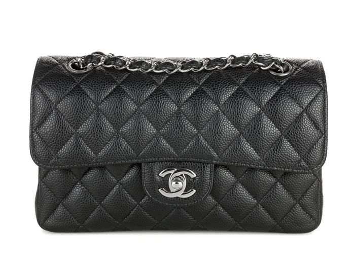 Chanel Small Caviar Double Flap Bag