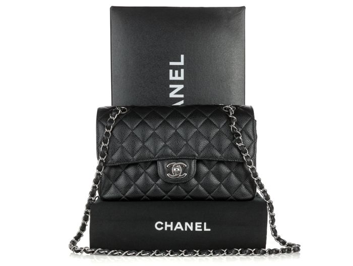 Chanel Small Caviar Double Flap Bag