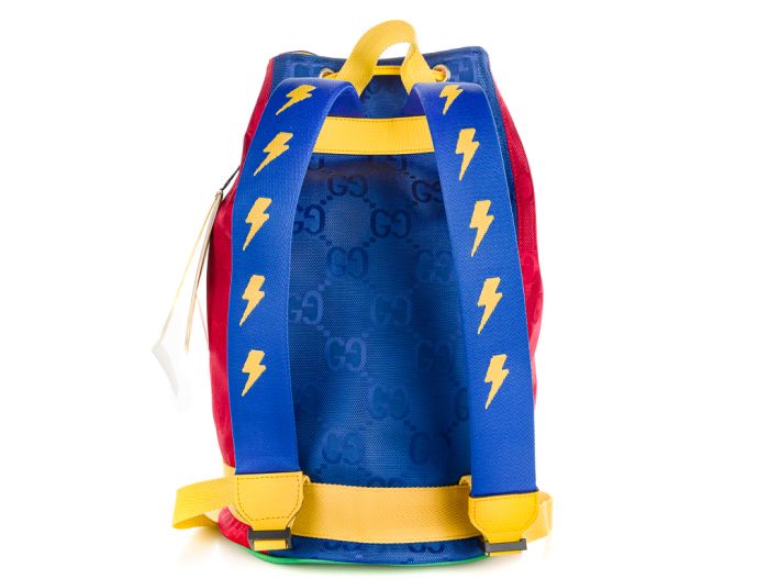 Gucci GG Colourblock Kids Backpack
