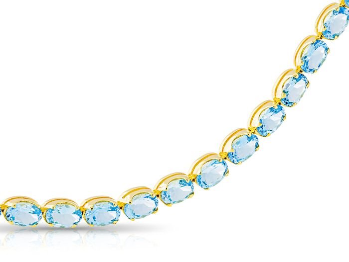 Blue Topaz Bracelet - Image 2