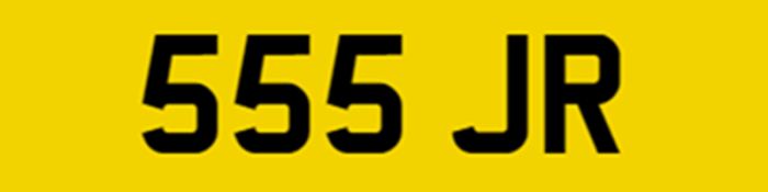 Cherished Plate - 555 JR