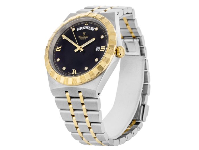 Tudor Royal Day Date Two Tone Watch - Image 2