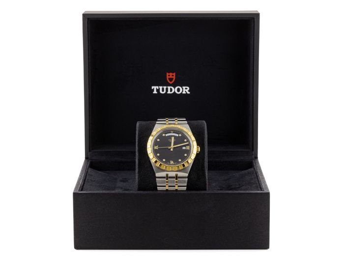 Tudor Royal Day Date Two Tone Watch - Image 5