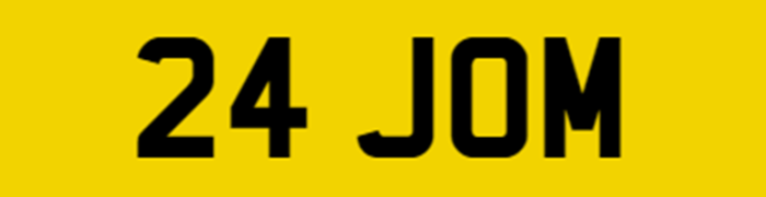 Cherished Plate – 24 JOM