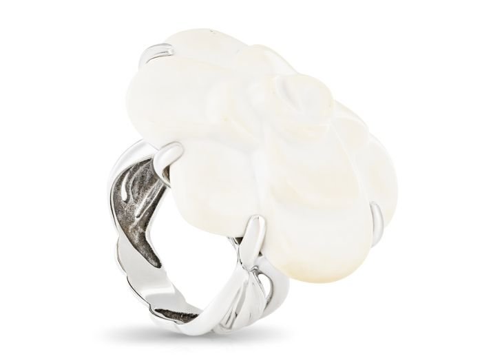 Chanel Camelia Ring - Image 2