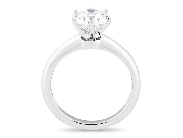 Tiffany & Co Solitaire Diamond Rin - Image 3