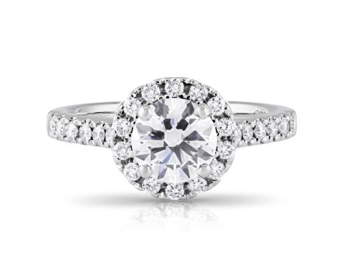 Diamond Cluster Ring
