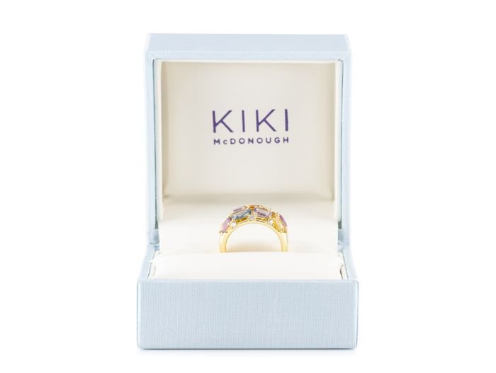 Kiki Diamond and Multi Coloured Stone Ring - Image 4