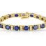 Sapphire and Diamond Bracelet