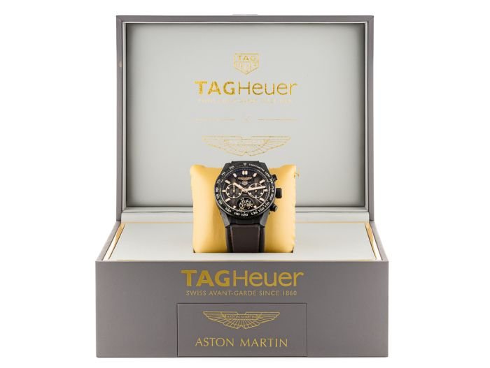 Tag Heuer Carrera Aston Martin Limited Edition 45mm Watch - Image 5