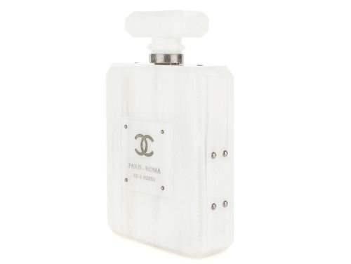 Chanel Plexiglass Paris-Rome Perfume Bottle Bag