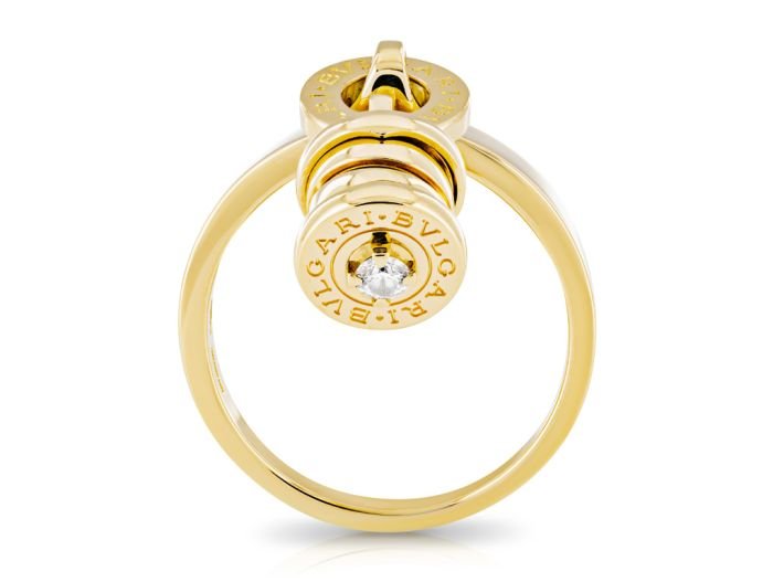 Bvlgari B.Zero1 Diamond Charm Ring - Image 3
