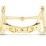 Gucci Jay Feder Horsebit Small Bracelet