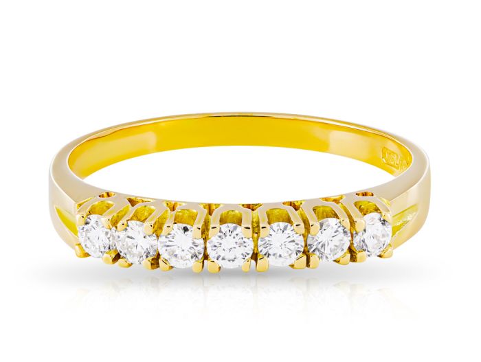 Half Eternity Diamond Ring