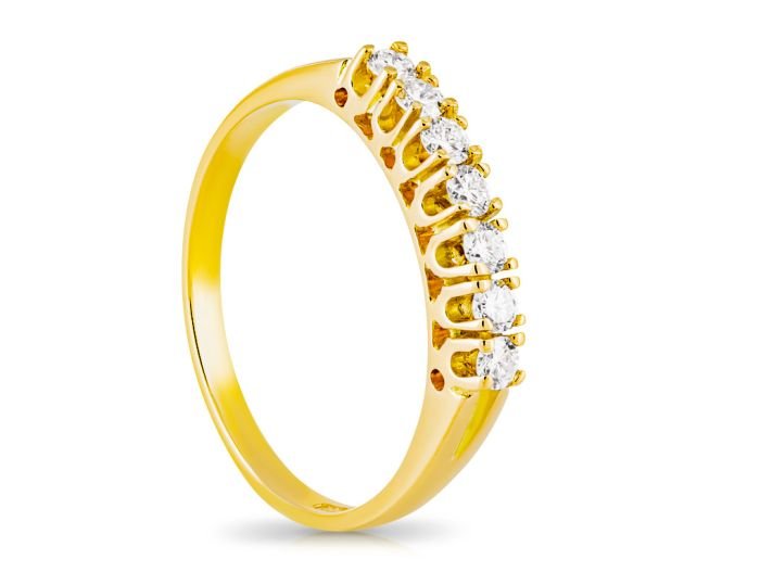 Half Eternity Diamond Ring - Image 2