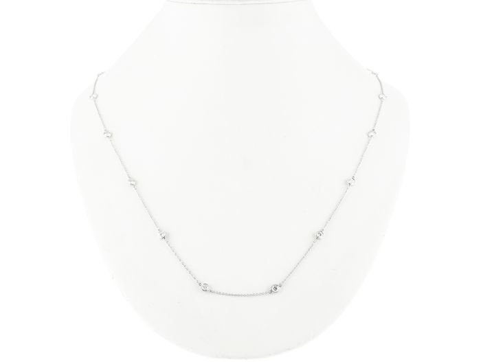 Tiffany & Co Elsa Peretti Diamonds by the Yard Necklace - Image 3