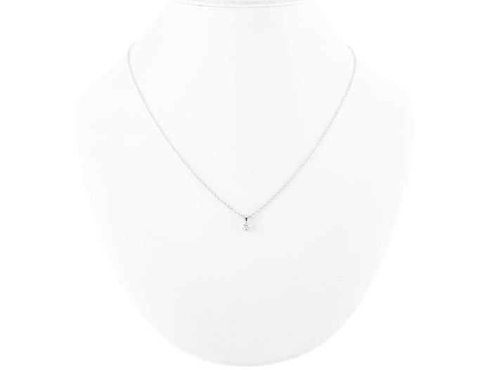 Diamond Solitaire Necklace