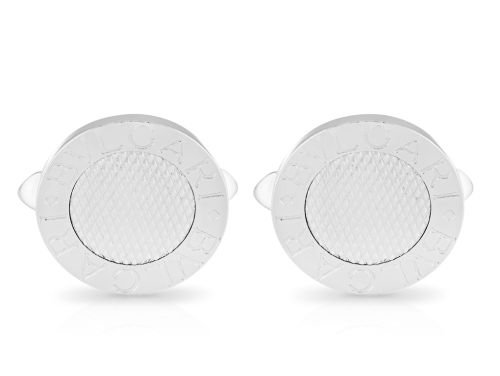 Bvlgari Guilloche Cufflinks