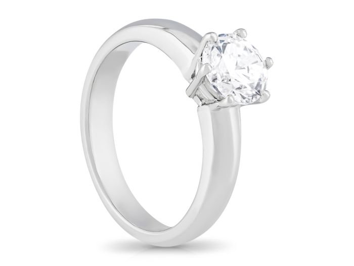Solitaire Diamond Ring - Image 2