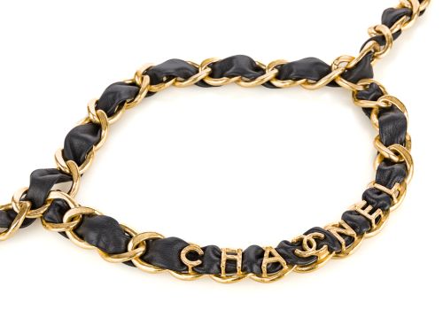 Chanel Chain With Logo Detail Belt