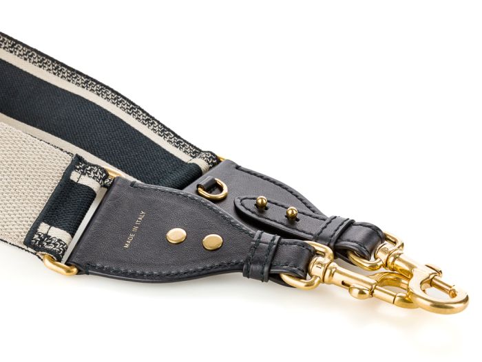 Christian Dior Paris Embroidery Shoulder Strap