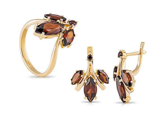 Matching Earring & Ring Set