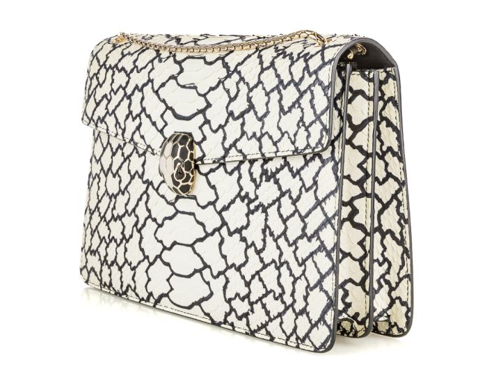 Bvlgari Serpenti Python Shoulder Bag