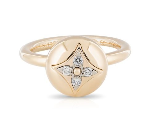 Louis Vuitton Blossom Rose and Diamond Ring