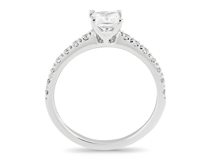Solitaire Lab Grown Diamond Ring