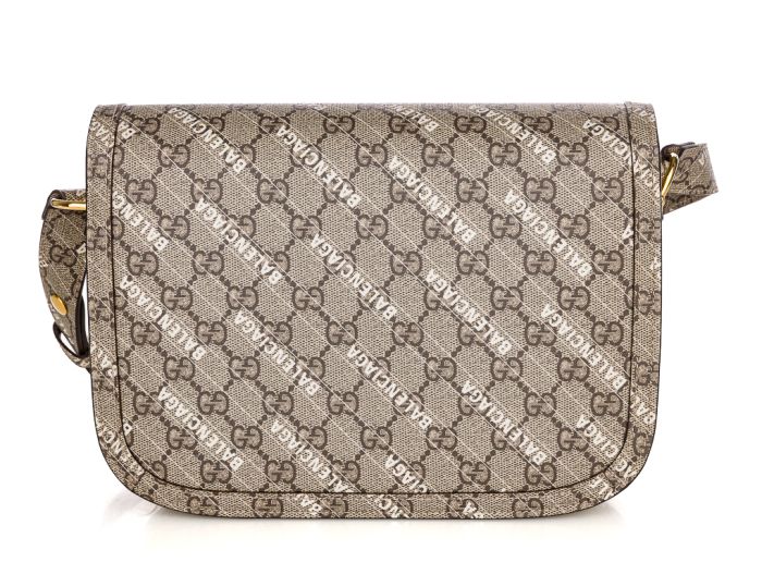 GUCCI x Balenciaga GG Supreme Canvas The Hacker Bag - Image 3