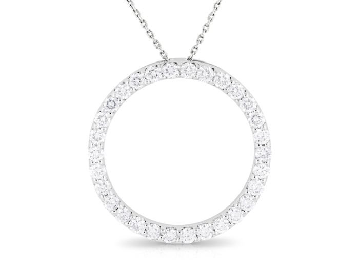 Circular Diamond Pendant (1)