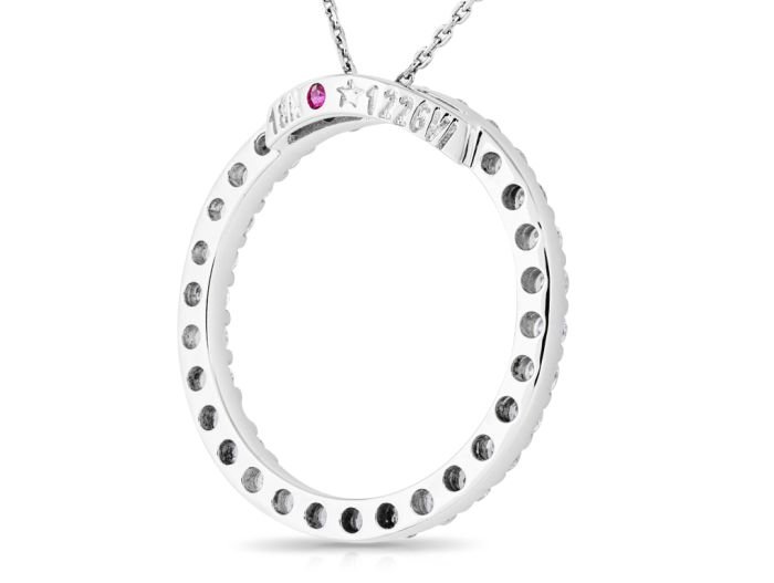 Circular Diamond Pendant - Image 3