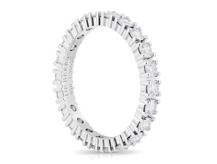 De Beers Full Eternity Diamond Ring - Image 2