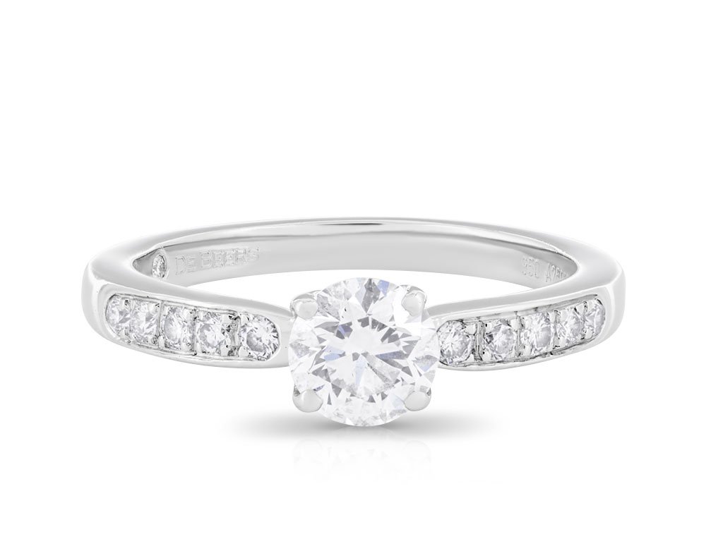 De Beers Solitaire Diamond Ring (1)