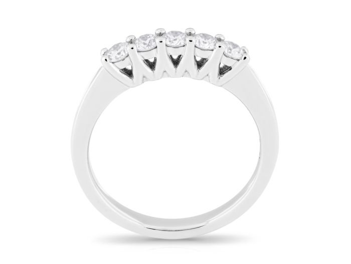 Five Diamond Stone Ring (3)