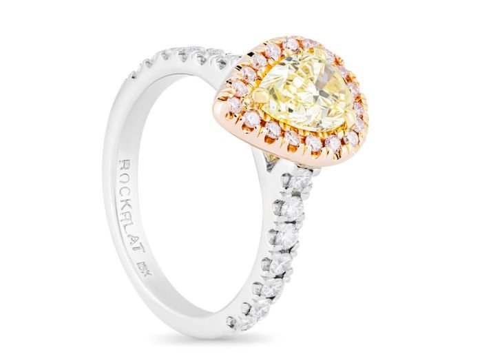Pear Cut Diamond Ring - Image 2