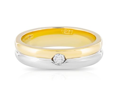 Two Tone Diamond Ring (1)