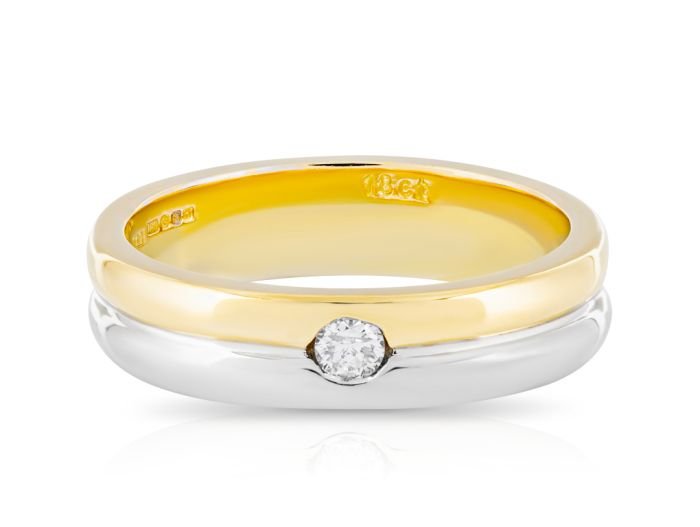 Two Tone Diamond Ring (1)