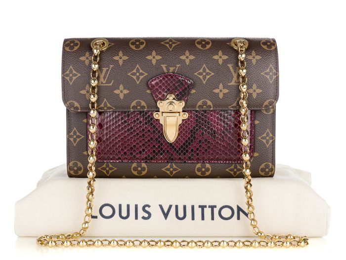 Louis Vuitton Python Victoire Shoulder Bag