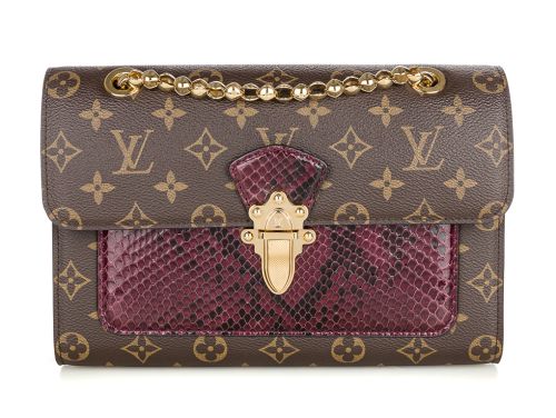 Louis Vuitton Python Victoire Shoulder Bag