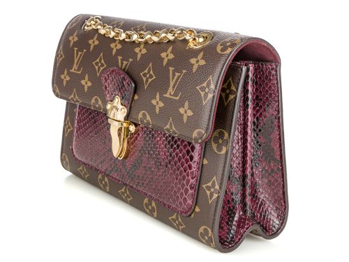 Louis Vuitton Python Victoire Shoulder Bag