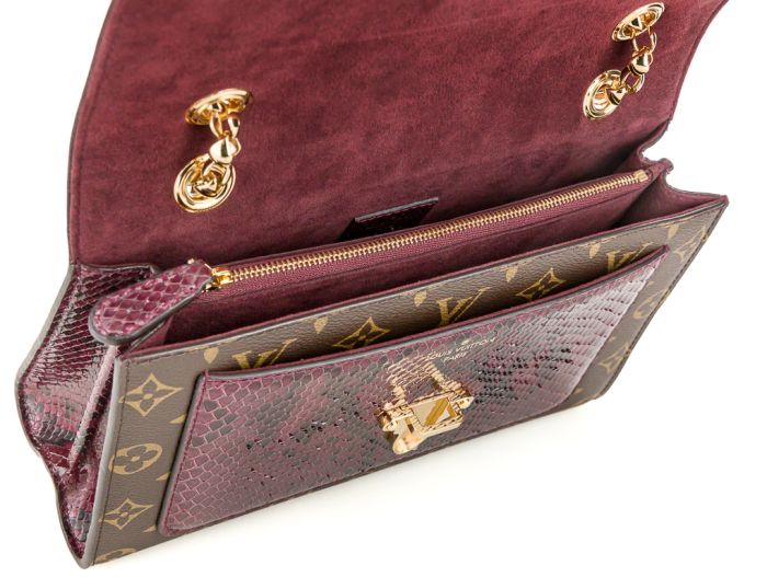 Louis Vuitton Python Victoire Shoulder Bag