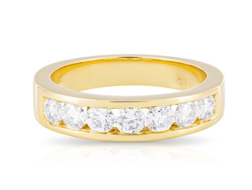 Half Eternity Diamond Ring