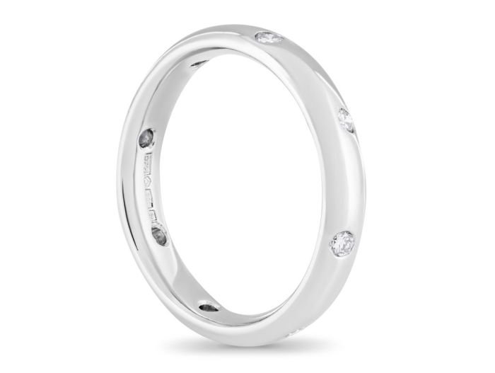 Diamond Wedding Band - Image 2