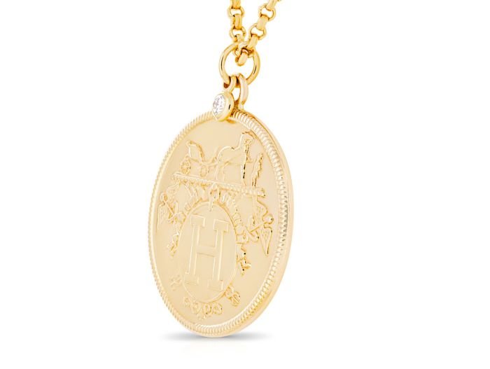Hermes Ex-Libris Long Necklace - Image 2