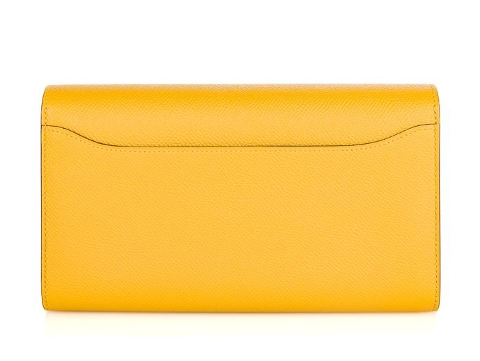 Hermes Soufre Epsom Constance Long Wallet - Image 3