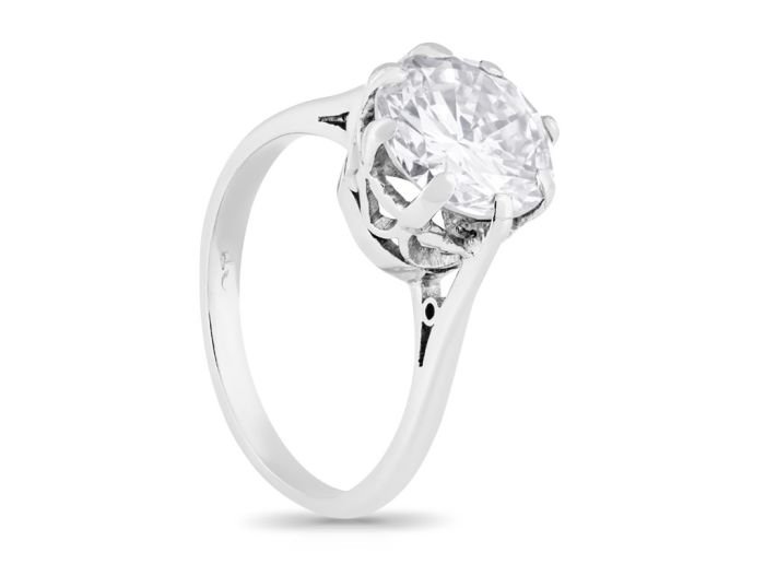 Solitaire Diamond Ring - Image 2