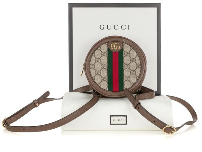 Gucci Mini Round Ophidia Backpack