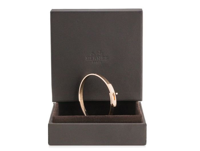 Hermes Diamond Kelly Bracelet