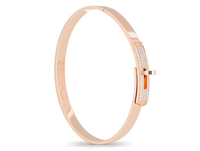Hermes Diamond Kelly Bracelet